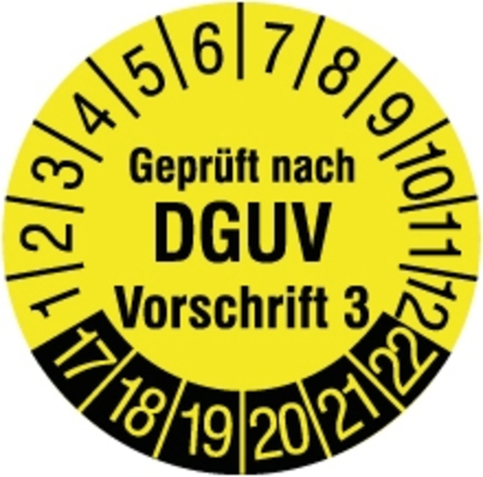 DGUV Vorschrift 3 bei EATK GmbH in Ascholding