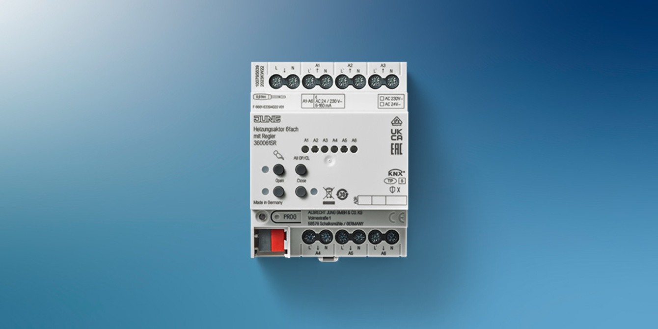 KNX Heizungsaktor 6-fach bei EATK GmbH in Ascholding